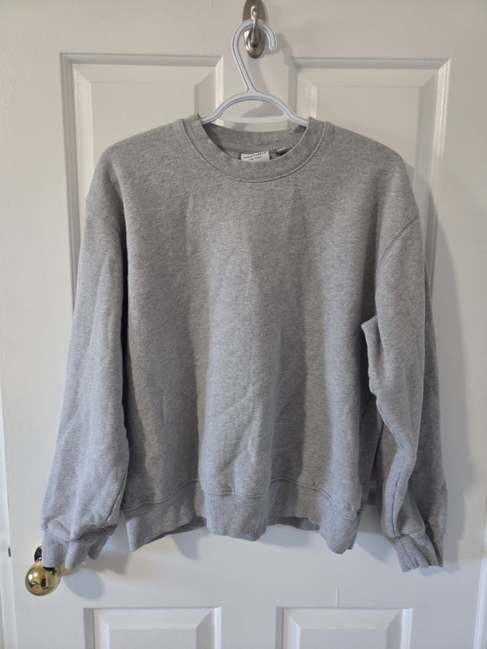 Aritizia cozy sweatfleece perfect crew sweatshirt